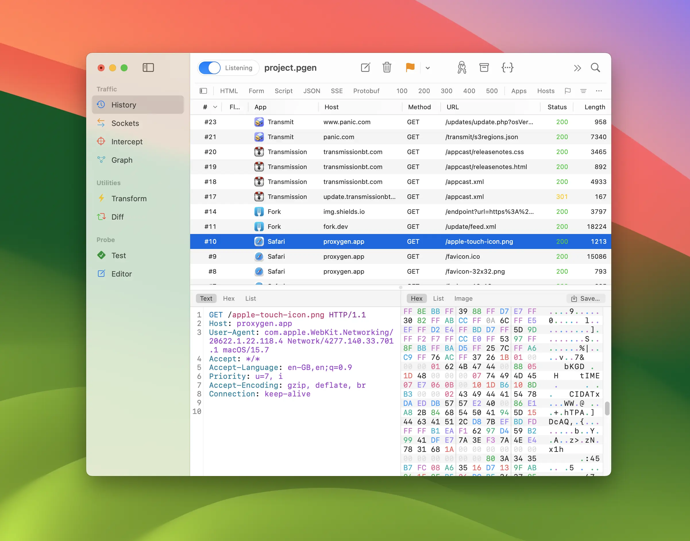 Wireshark Alternative for Debugging HTTPS on Mac