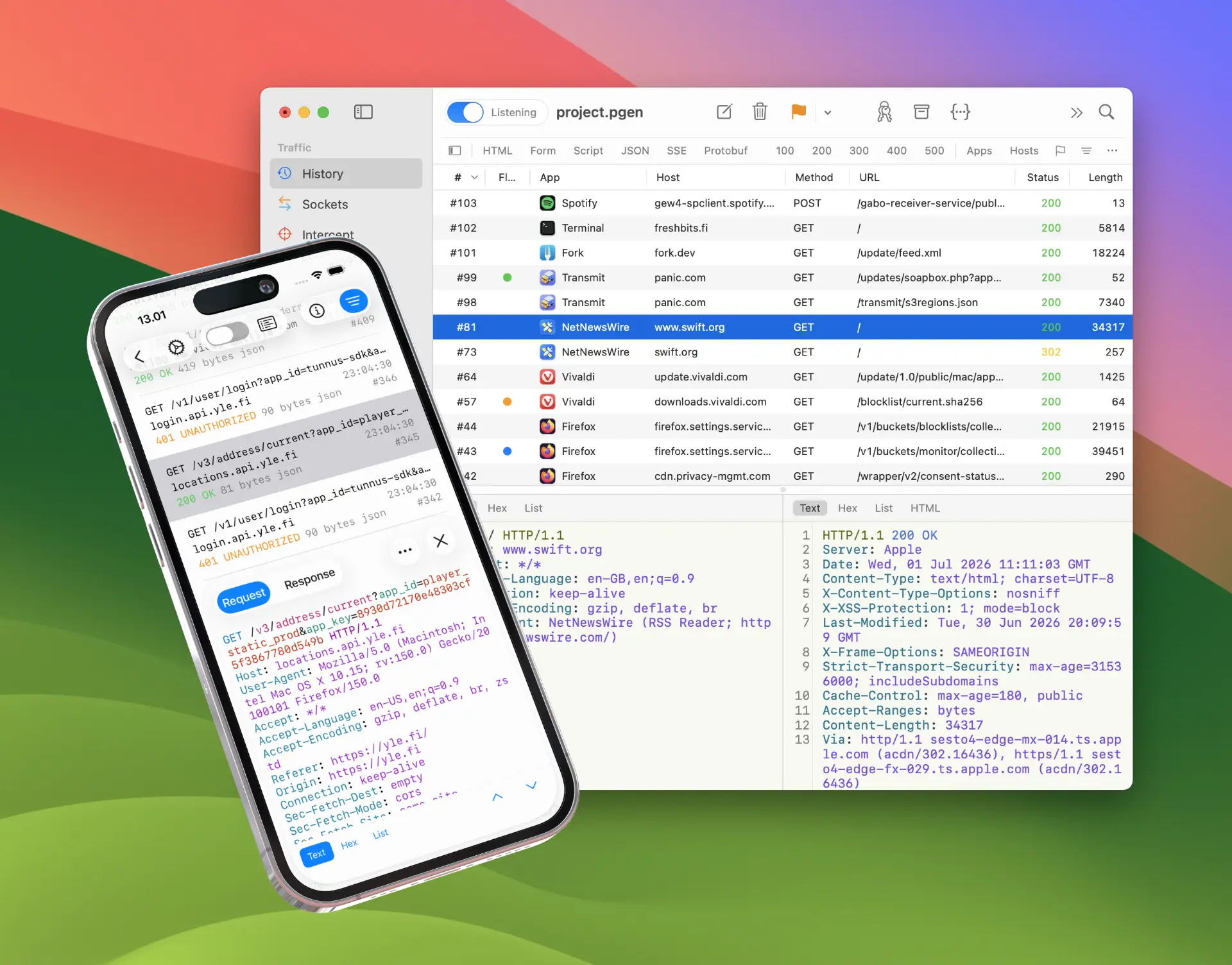 Mitmproxy for iOS
